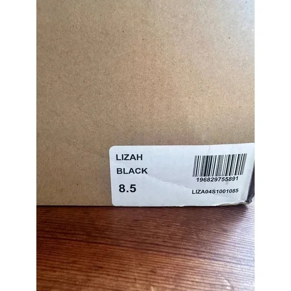 Steve Madden Lizah Black Womens Block Heel Knee-High Boots Size 8.5 PU Leather - Picture 2 of 8